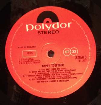 LP Kai Warner Singers: Happy Together