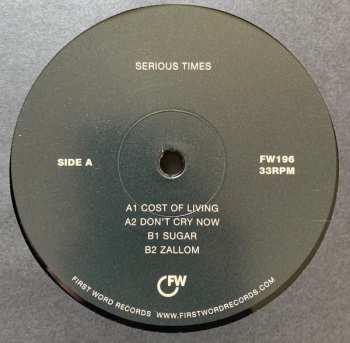 LP Kaidi Tatham: Serious Times