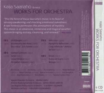 4CD/Set di cofanetti Kaija Saariaho: Works For Orchestra