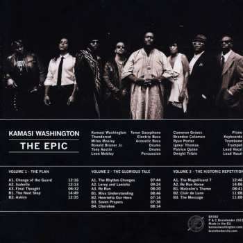 3LP/Set di cofanetti Kamasi Washington: The Epic