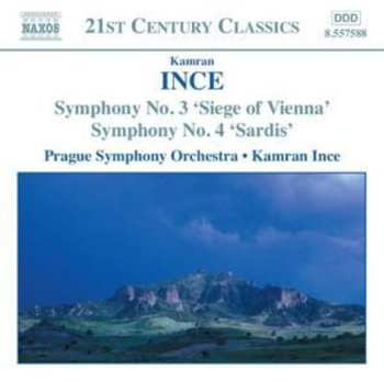 CD The Prague Symphony Orchestra: Symphony No 3 'Siege Of Vienna' • Symphony No. 4 'Sardis'