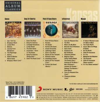 5CD/Set di cofanetti Kansas: Original Album Classics