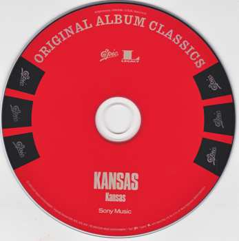 5CD/Set di cofanetti Kansas: Original Album Classics