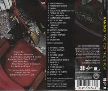 2CD Kansas: Two For The Show