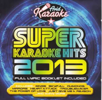 Album Karaoke & Playback: Super Karaoke Hits 2013
