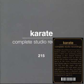 8CD/Set di cofanetti Karate: Complete Studio Recordings