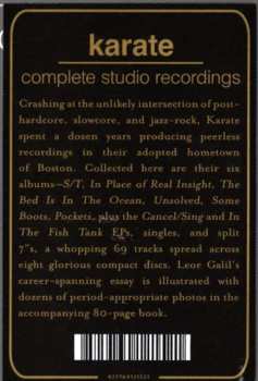8CD/Set di cofanetti Karate: Complete Studio Recordings