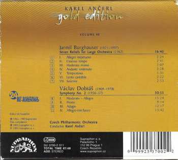 CD Karel Ančerl: Jarmil Burghauser: Seven Reliefs; Václav Dobiáš: Symphony No. 2