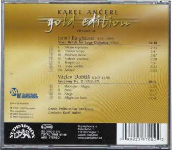 CD Karel Ančerl: Jarmil Burghauser: Seven Reliefs; Václav Dobiáš: Symphony No. 2