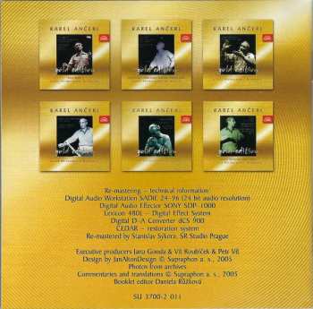 CD Karel Ančerl: Jarmil Burghauser: Seven Reliefs; Václav Dobiáš: Symphony No. 2