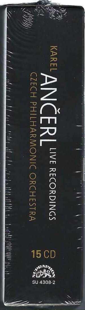 15CD The Czech Philharmonic Orchestra: Karel Ančerl Live Recordings