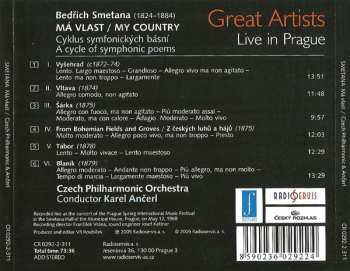 CD Bedřich Smetana: Má Vlast