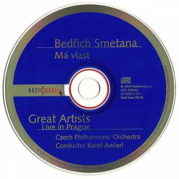 CD Bedřich Smetana: Má Vlast