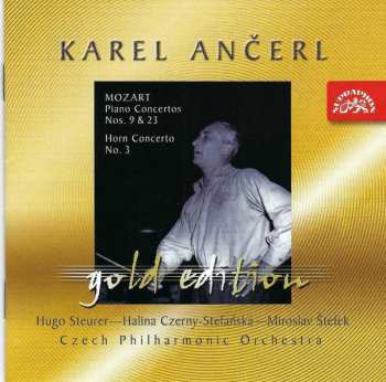 CD The Czech Philharmonic Orchestra: Piano Concertos Nos. 9 & 23 / Horn Concerto No. 3