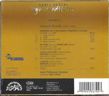 CD Antonín Dvořák: Symphony No. 6 / My Home / Hussite Overture / Carnival