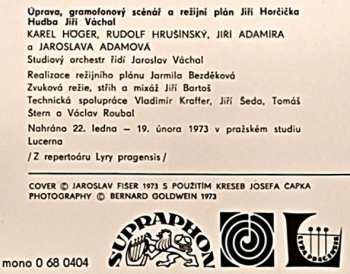 LP Karel Čapek: Jak Se Co Dělá