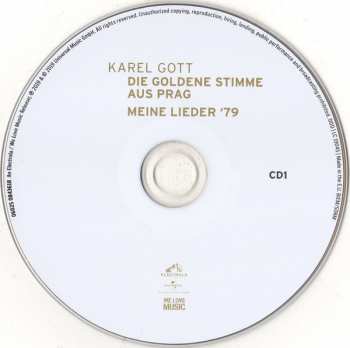 5CD/Set di cofanetti Karel Gott: Danke Karel! Remastered & Raritäten LTD