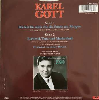 SP Karel Gott: Du Bist Für Mich Wie Die Sonne Am Morgen