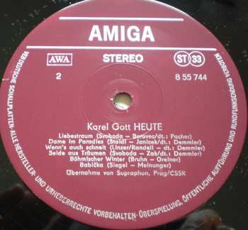 LP Karel Gott: Heute