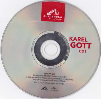 3CD/Set di cofanetti Karel Gott: Karel Gott