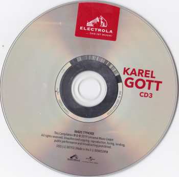 3CD/Set di cofanetti Karel Gott: Karel Gott