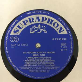 LP Karel Gott: The Golden Voice Of Prague