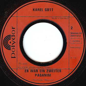 SP Karel Gott: Rosa, Rosa