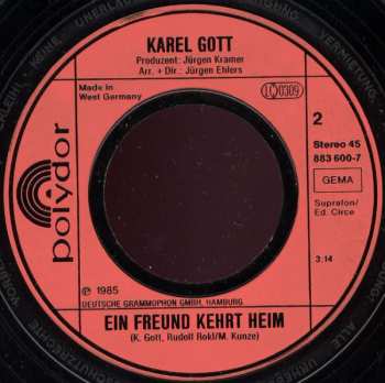 SP Karel Gott: Fang Das Licht