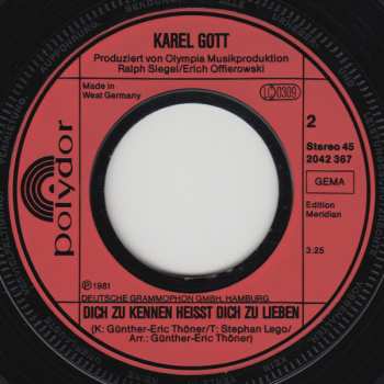 SP Karel Gott: Und Die Sonne Wird Wieder Scheinen