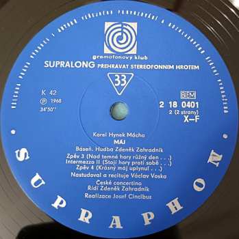 LP Karel Hynek Mácha: Máj