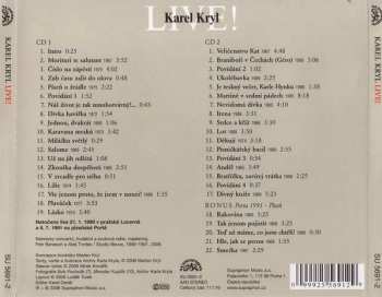 2CD Karel Kryl: Live!
