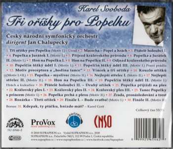 CD Karel Svoboda: Tři Oříšky Pro Popelku (Filmová Hudba Komplet)