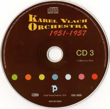 14CD/Set di cofanetti Karel Vlach Orchestra: 1951-1957