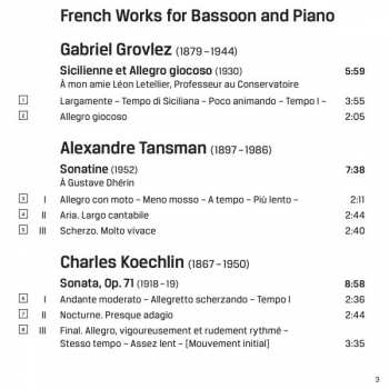 CD Karen Geoghegan: French Bassoon Works