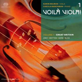 Album Karin Dolman: Voilà Viola!, Volume 1: Great Britain
