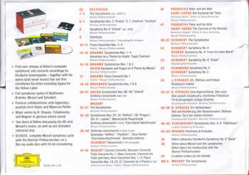 67CD/Set di cofanetti/Blu-ray Karl Böhm: Complete Orchestral Recordings on Deutsche Grammophon LTD