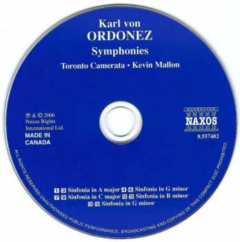 CD Kevin Mallon: Symphonies