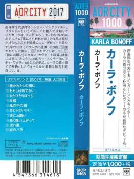 CD Karla Bonoff: Karla Bonoff LTD