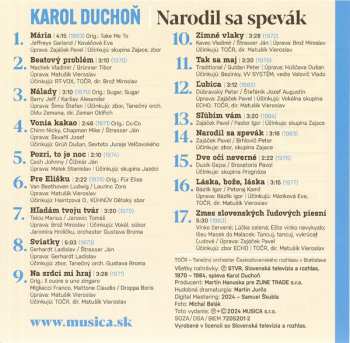 CD Karol Duchoň: Narodil Sa Spevák