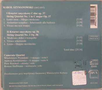 CD Karol Szymanowski: String Quartets