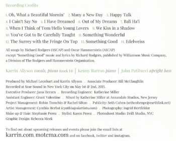 CD Karrin Allyson: Many A New Day