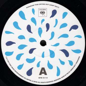 LP/CD Kasabian: For Crying Out Loud