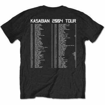 Merce Kasabian: Tričko Ultra Face 2004 Tour  S