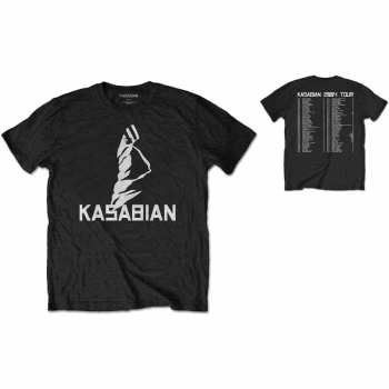 Merce Kasabian: Tričko Ultra Face 2004 Tour  S