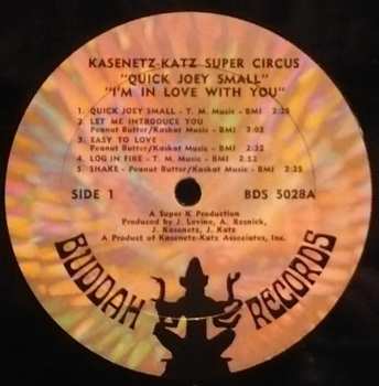 LP Kasenetz-Katz Super Circus: Quick Joey Small - I'm In Love With You