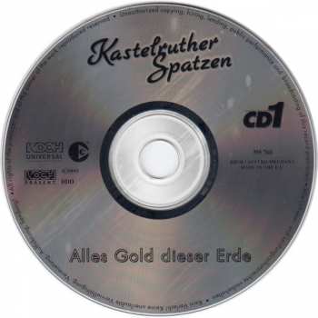 3CD/Set di cofanetti Kastelruther Spatzen: Alles Gold Dieser Erde