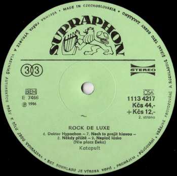 LP/SP Katapult: Rock De Luxe