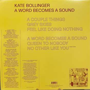 LP Kate Bollinger: A Word Becomes A Sound