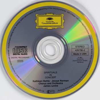 CD James Levine: Spirituals In Concert