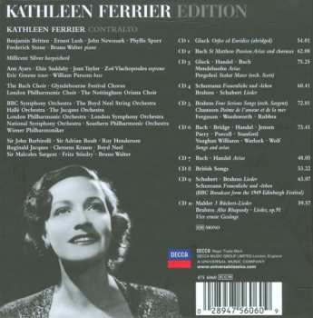 10CD/Set di cofanetti Kathleen Ferrier: Edition
